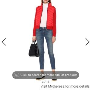 Canada Goose Hybridge Knit Jacket Red - M